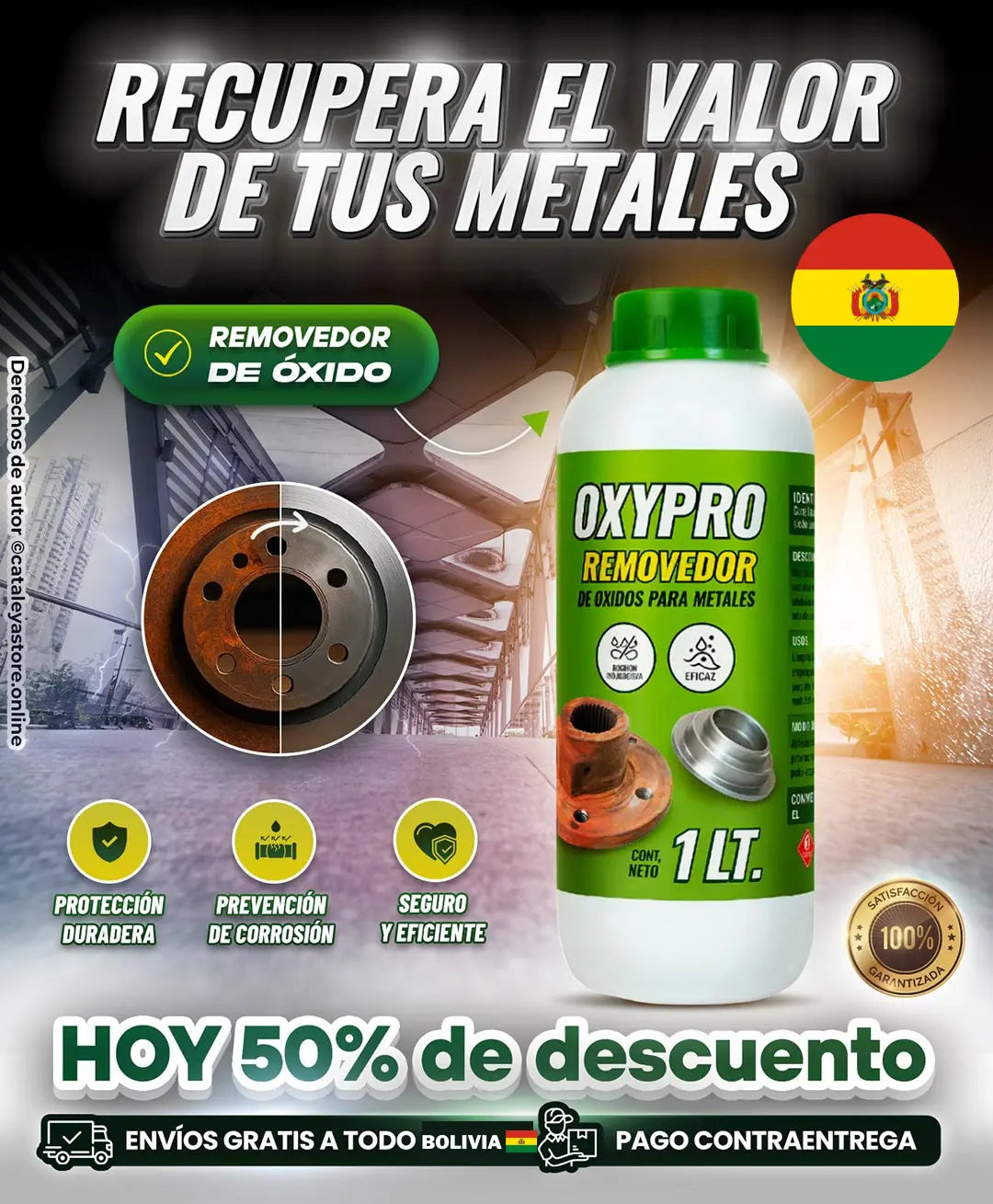 🔧✨ ¡ÓXIDO FUERA EN MINUTOS CON OXYPRO!